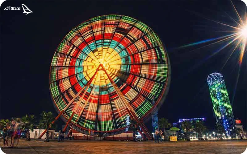 چرخ و فلک باتومی؛ نمادی هیجان‌انگیز و دیدنی